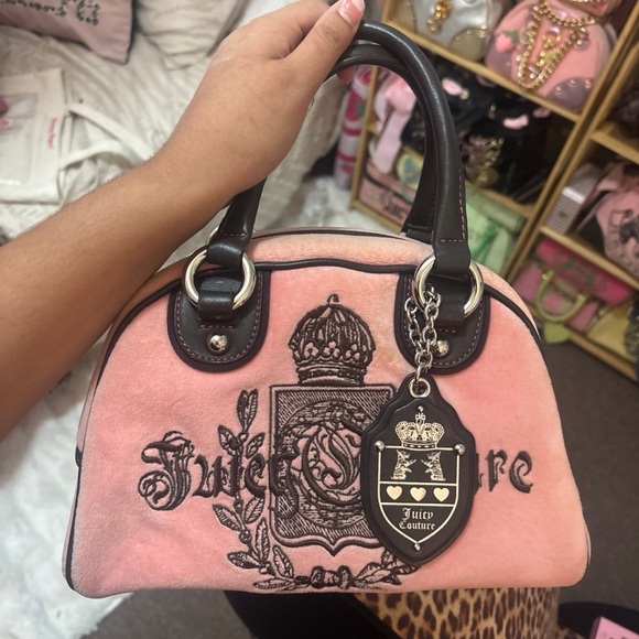 Juicy Couture Handbags - Vintage juicy couture bowler bag